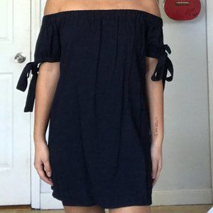 Off the Shoulder Mini Dress